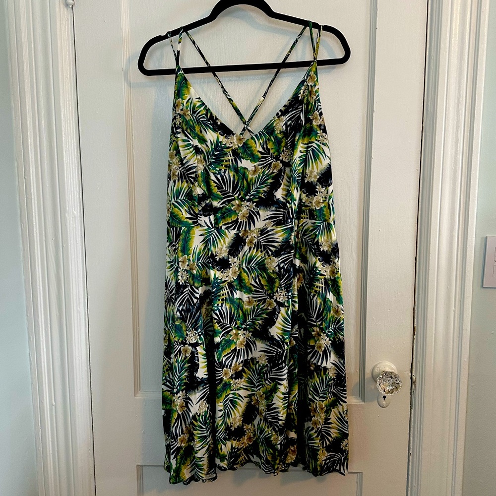 Forever 21 Tropical Print Dress Size 2X